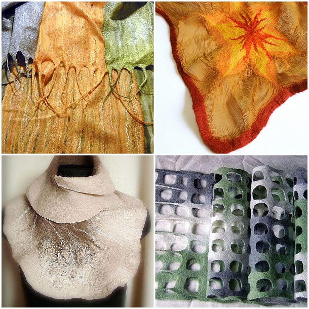 Валяный шарф из натуральной шерсти – купить в интернет-магазине баштрен.рф с доставкой