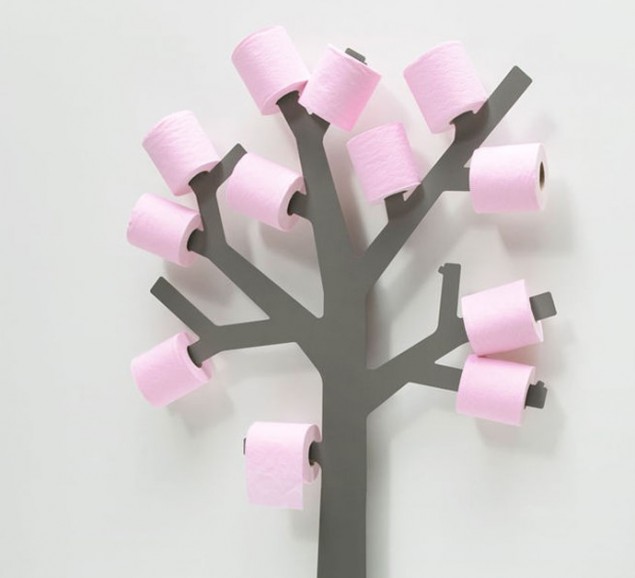 25 креативных идей держателей для туалетной бумаги