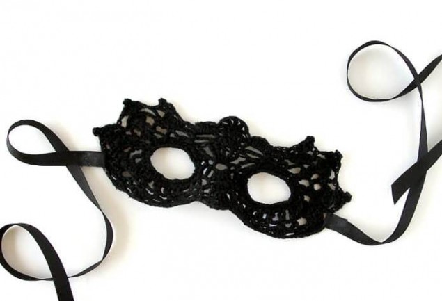 карнавальная маска крючком