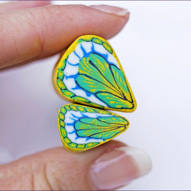 бабочка из полимерной глины своими руками мастер-класс