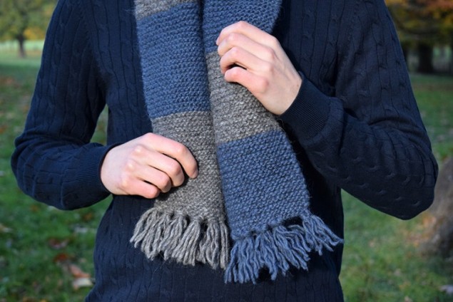 🏻 Мужской шарф спицами: схемы с описаниями, дизайн шарфа и выбор цвета