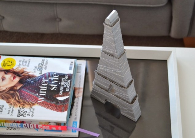 Сборная бумажная модель Эйфелева башня / Tour Eiffel / Eiffel Tower