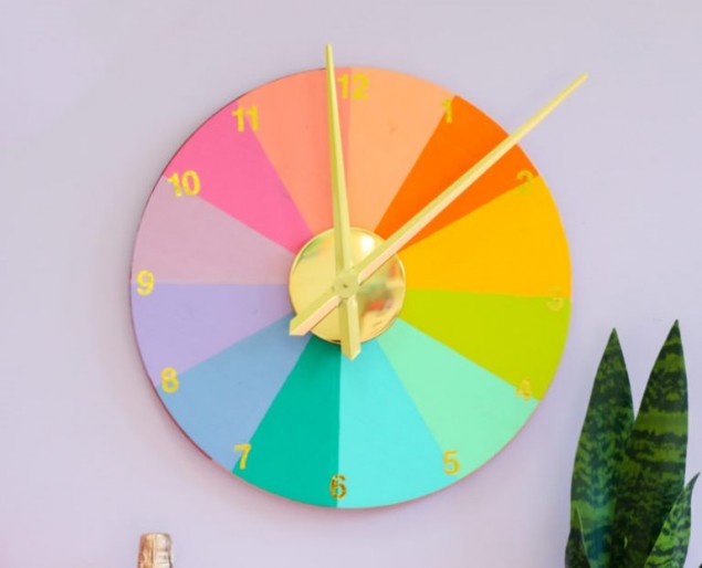 60 Чудесных примеров настенных часов, которые вы захотите сделать