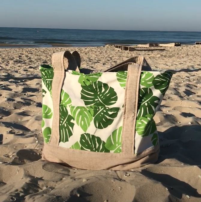 пляжная сумка своими руками