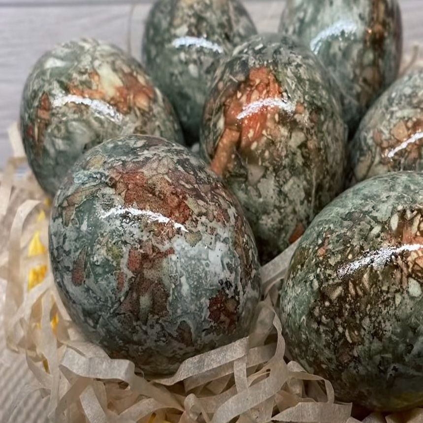 мраморные яйца натуральными красителями на пасху мастер-класс