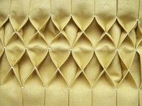 Буфы «Вафля» на основе приутюженных складок - Honeycomb Smocking Tutorial