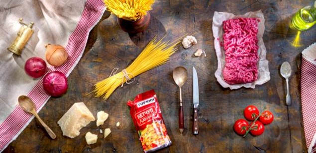 Рецепт: Спагетти болоньезе (Фото)