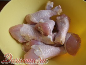 рецепт фаршированных куриный голеней