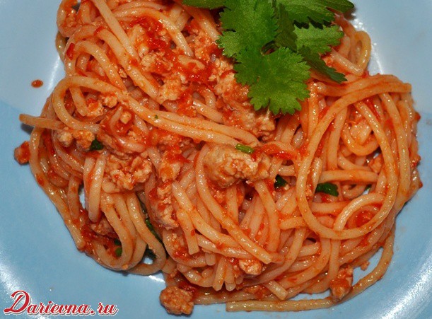 Спагетти болоньезе по рецепту наших читателей