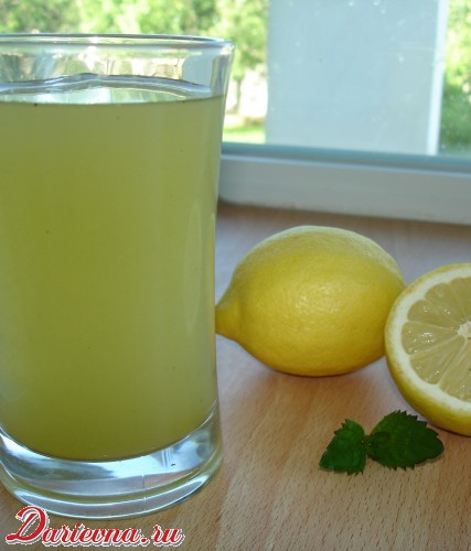 Готовим лимонад дома