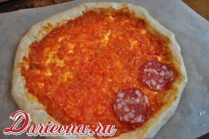 Пицца с сырным бортиком