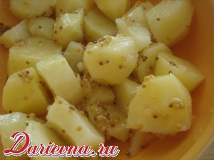 Картофель с горчицей по-немецки