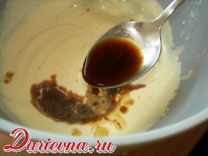 рецепт и фотографии пошагового процесса приготовления кофейного торта с кремом на основе сливочного сыра