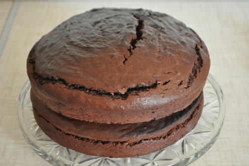постный шоколадный торт
