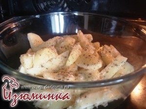 Рецепты праздничных блюд — картофель, запеченный в духовке с сыром