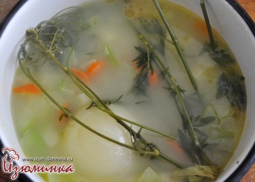 рецепт супа с кабачками