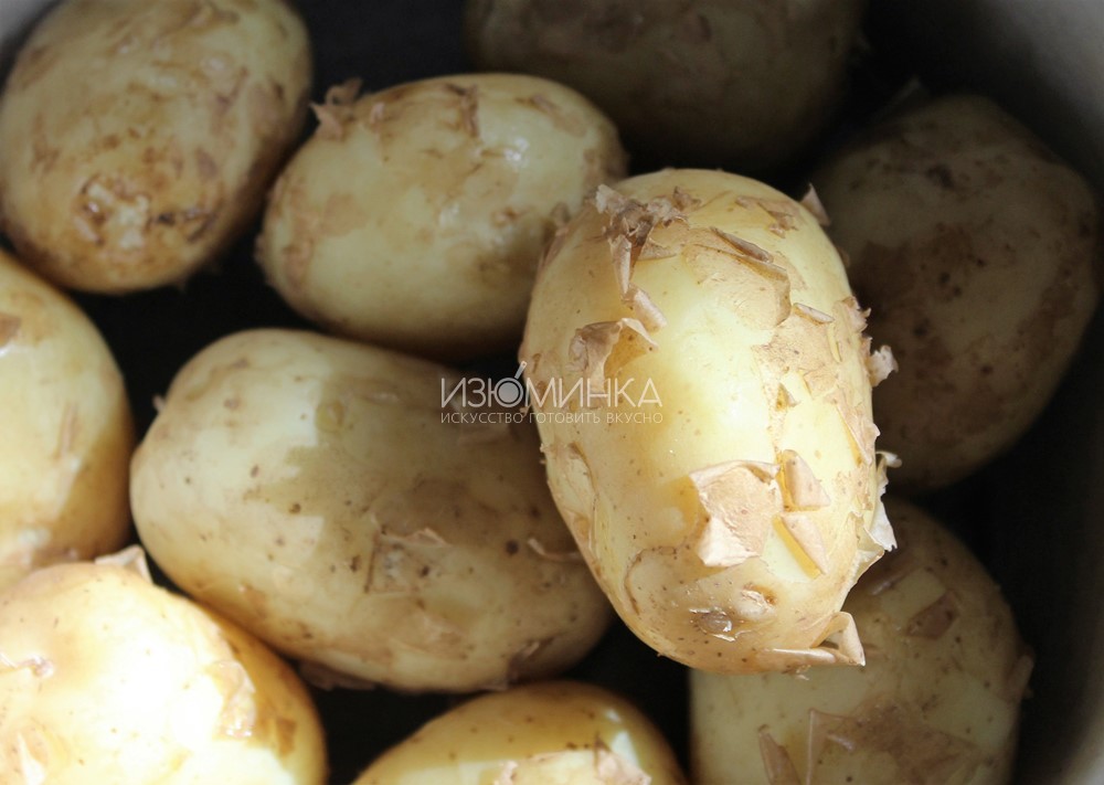 как приготовить молодую картошку в духовке