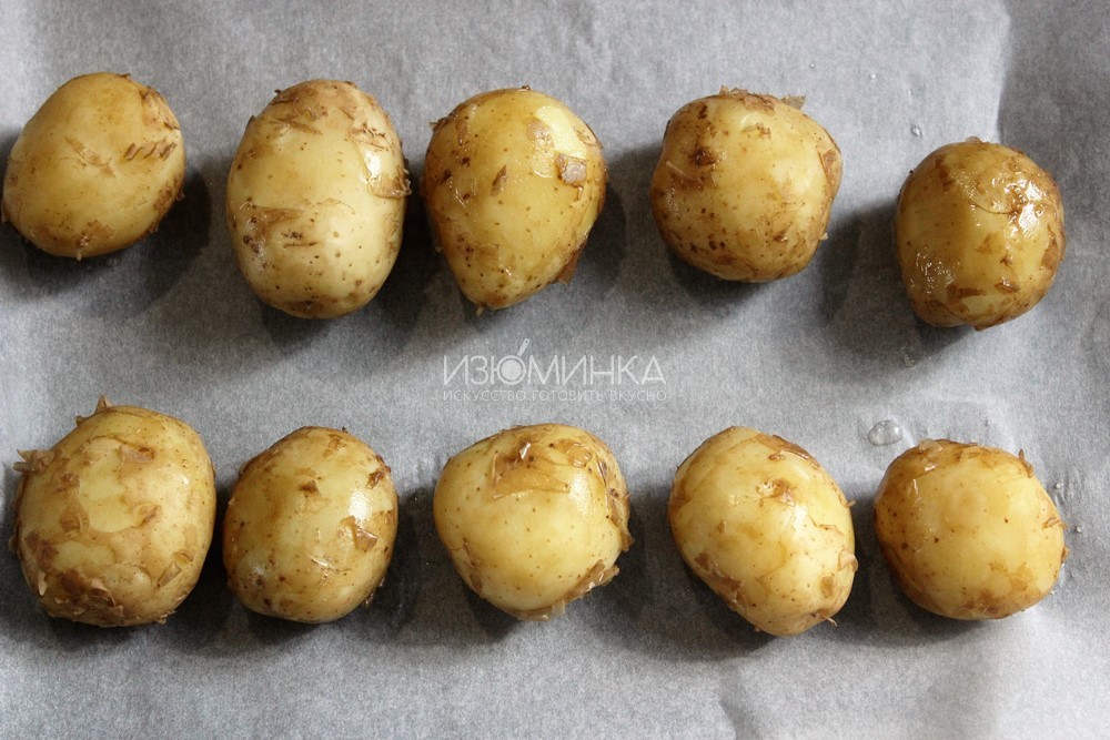 как приготовить молодую картошку в духовке