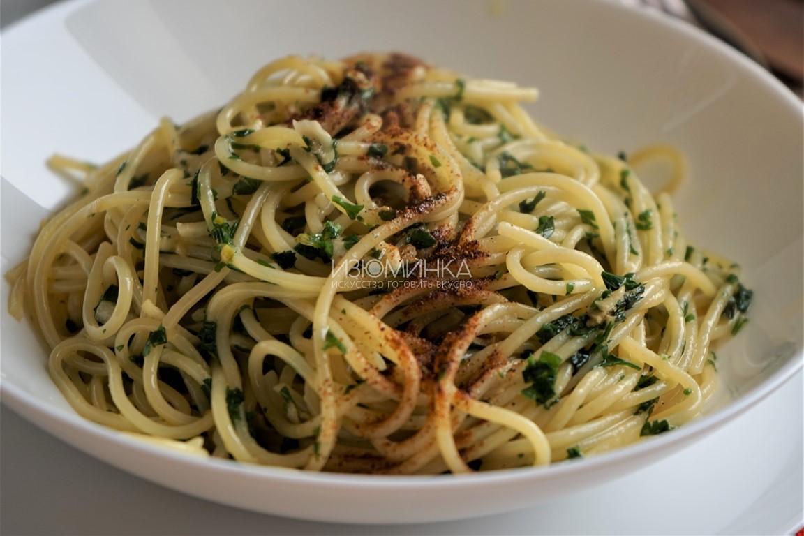 Как готовить пасу с чесноком и оливковым маслом