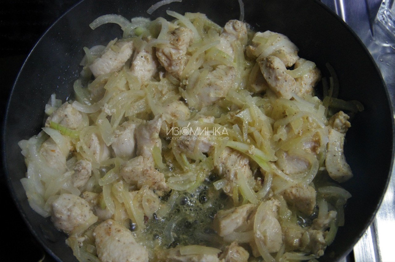 Как готовить курицу в луковом соусе