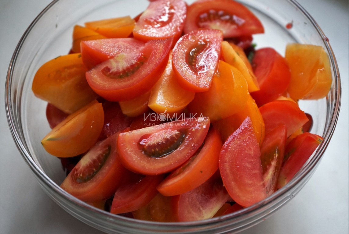 Как готовить вкусный салат с помидорами
