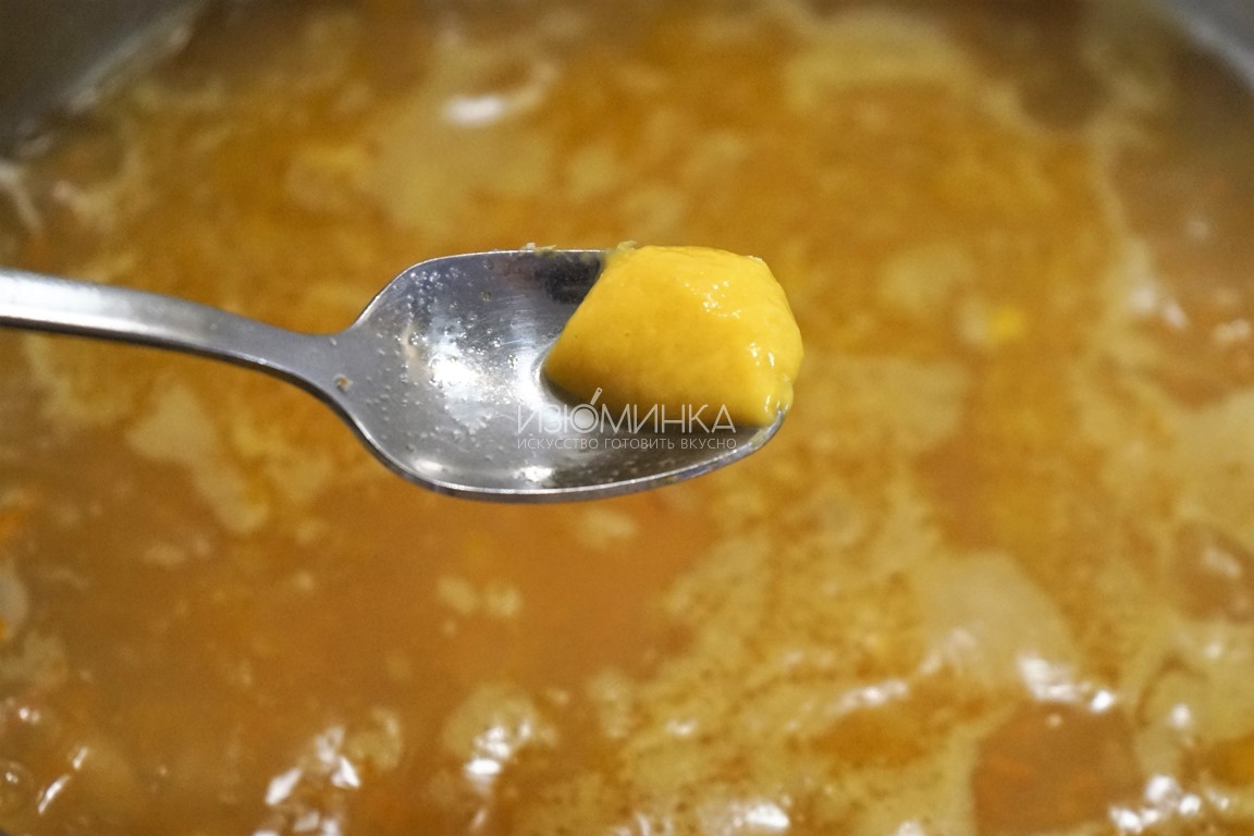 куриный суп с клецками