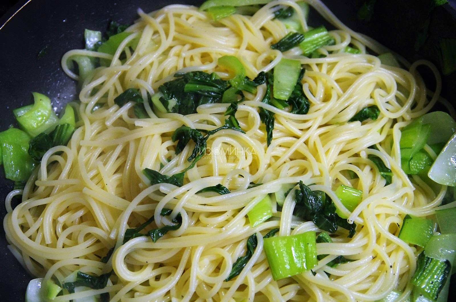 Как готовить пасту со шпинатом