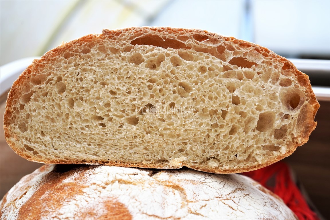 Пшеничный хлеб в форме