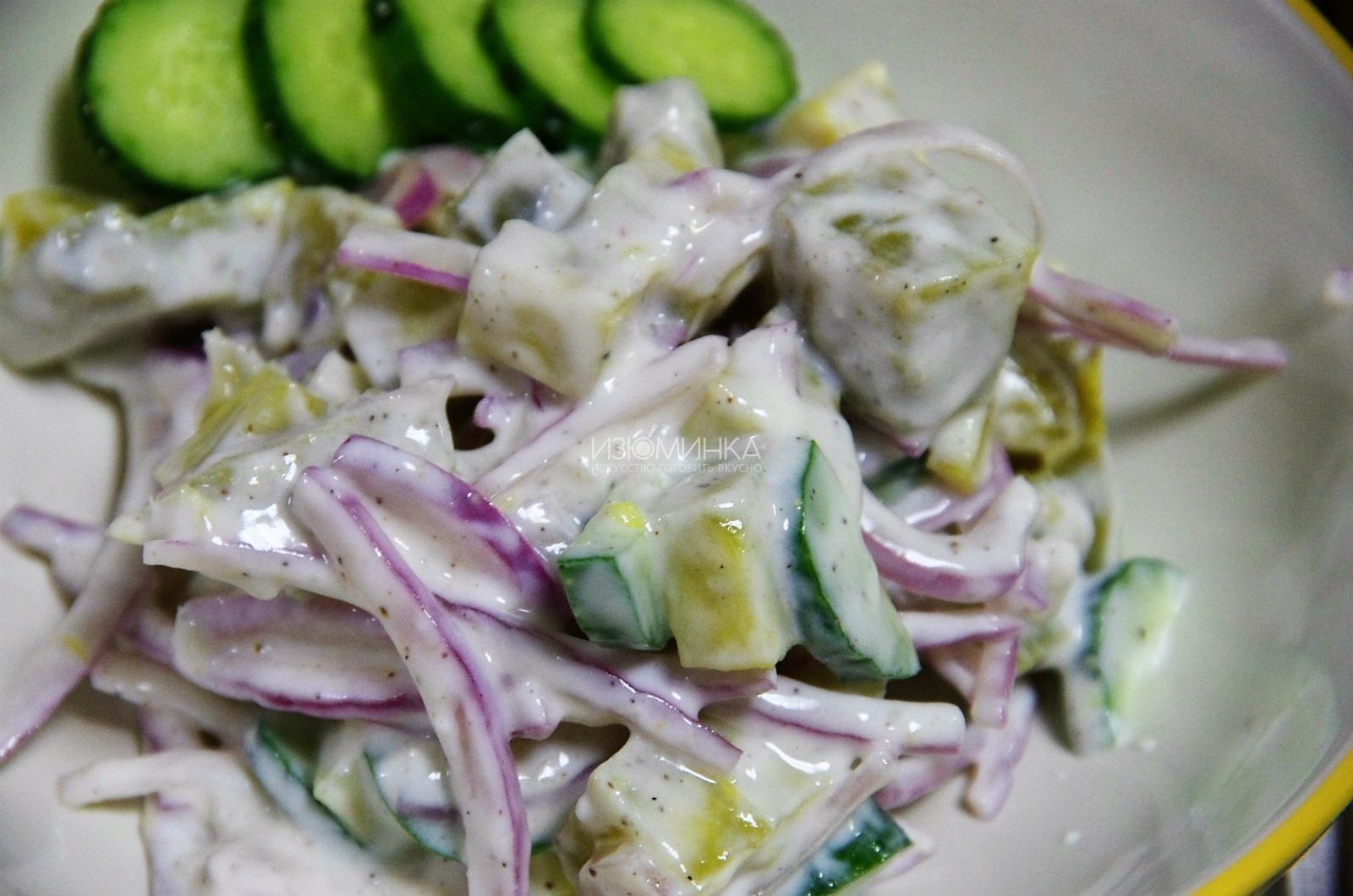 Как готовить салат с бататом