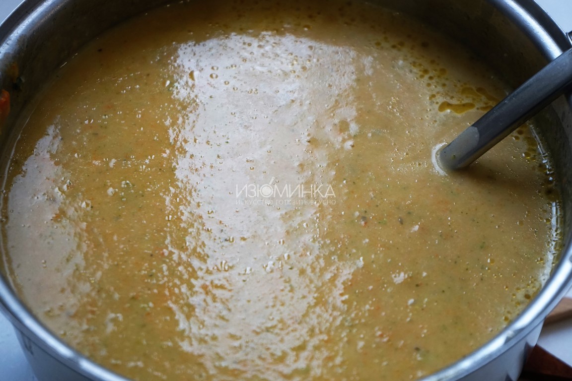 крем-суп с брокколи