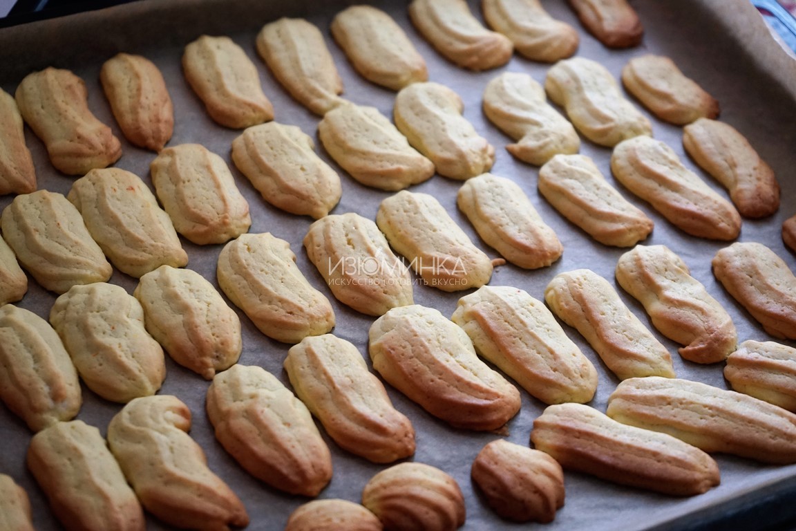 песочное печенье с шафраном