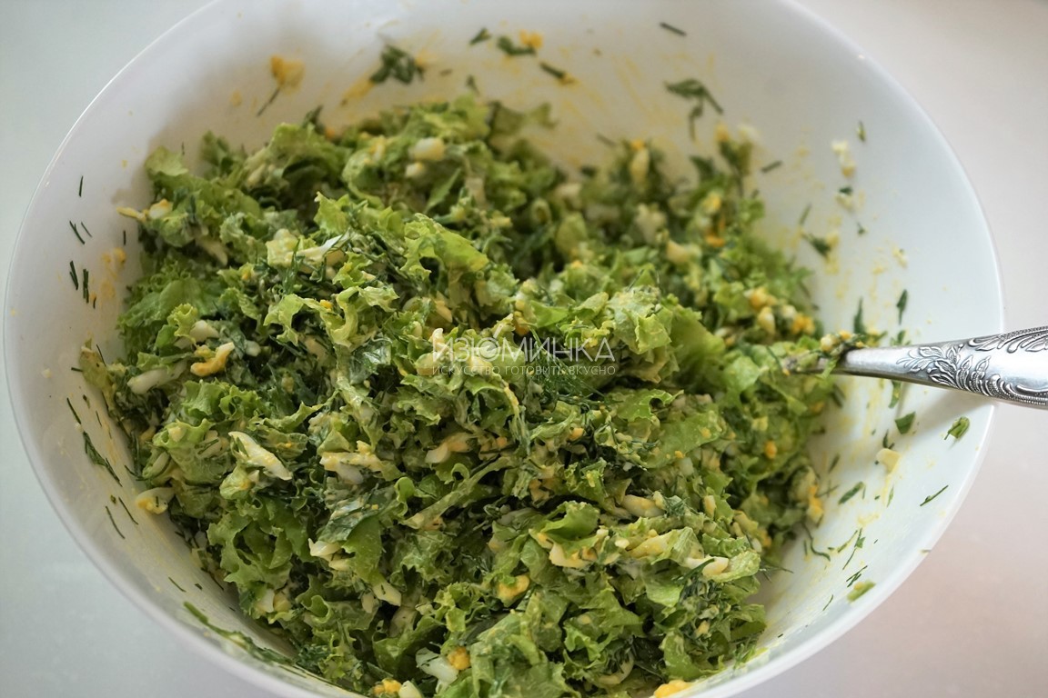 Как готовить витаминный зеленый салат