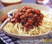 Спагетти Болоньезе от Russianfood.com
