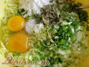 Пошаговый рецепт с фото: капустные оладьи