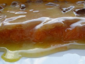Тыквенный пирог со сливочно-карамельной помадкой