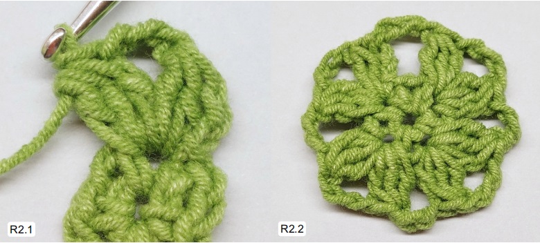 Фото для Ряда 2. Квадрат крючком "Чарующая гармония"