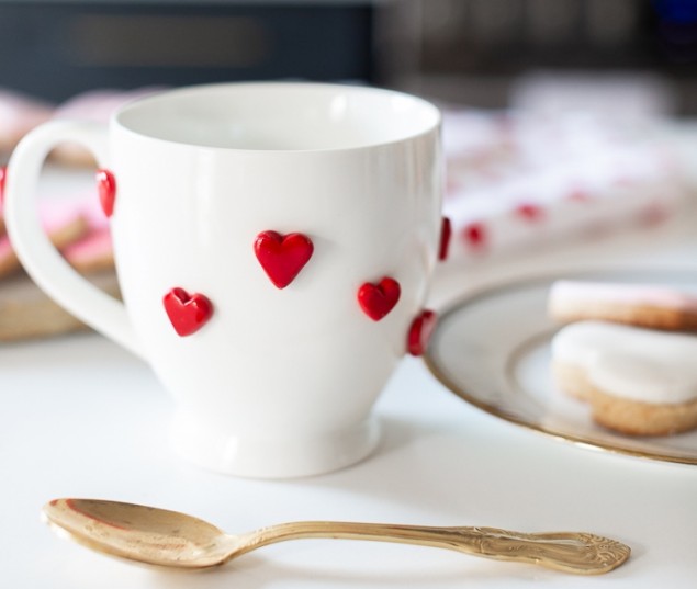 Чашка ко дню Святого Валентина — 5 очаровательных идей