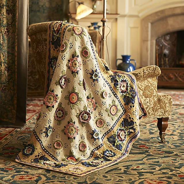 Плед "Fruite Garden"(Фруктовый сад) от Джейн Кроуфут