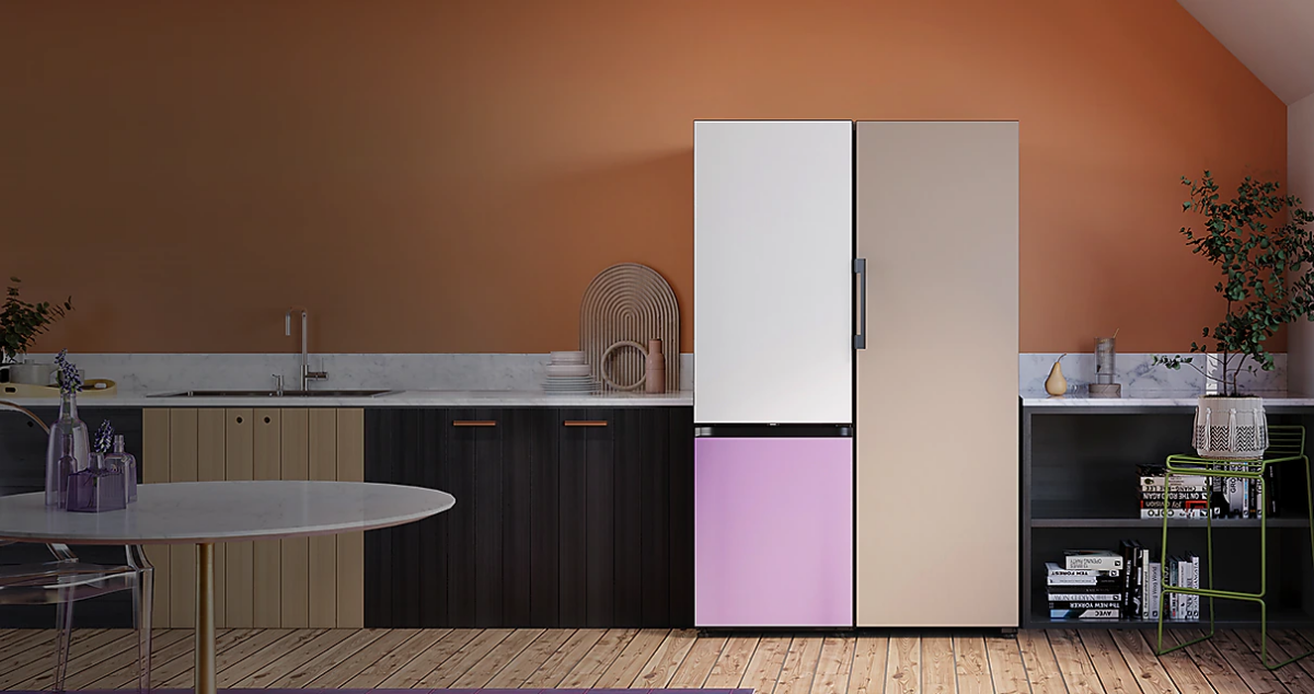Холодильник Samsung в интерьере