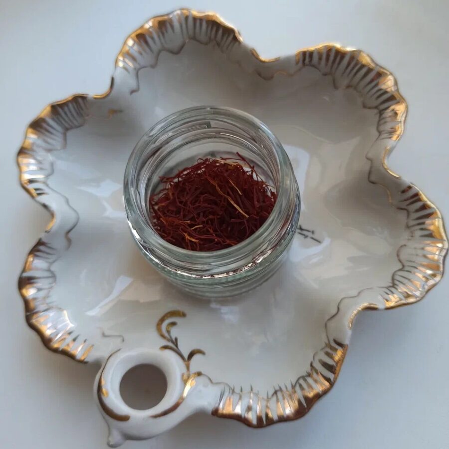 Заветная баночка с настоящим шафраном