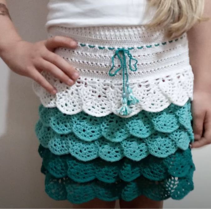 Вязаные юбки для девочек крючком: схемы и инструкции, как связать своими руками