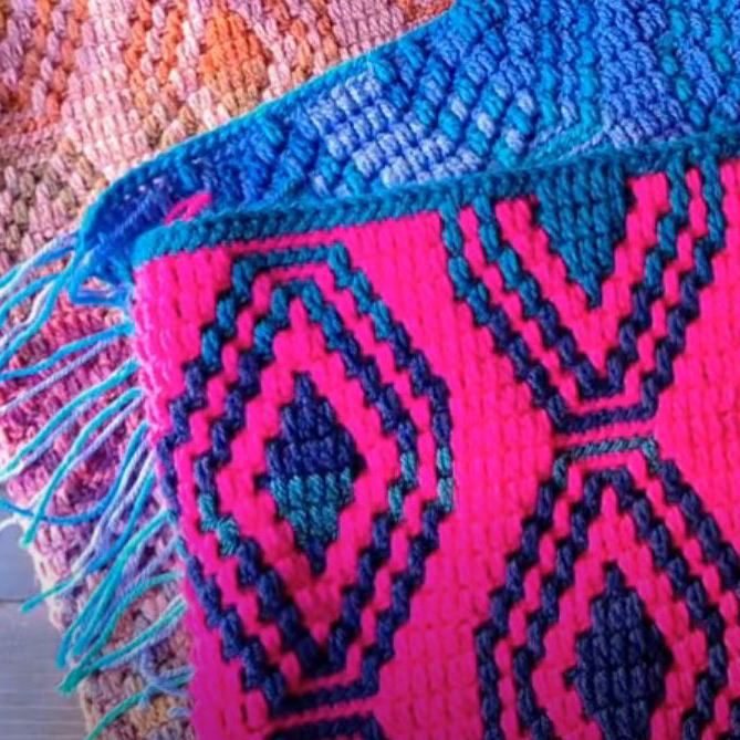 Марокканские фонарики в технике мозаичного плетения от Fiber Fox Studios