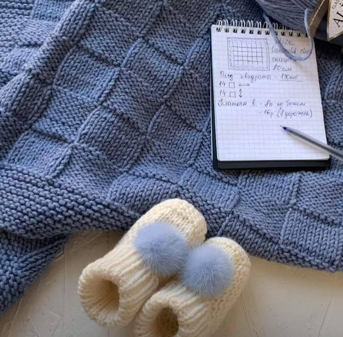 Одеяло для новорожденного своими руками: схемы для начинающих с фото