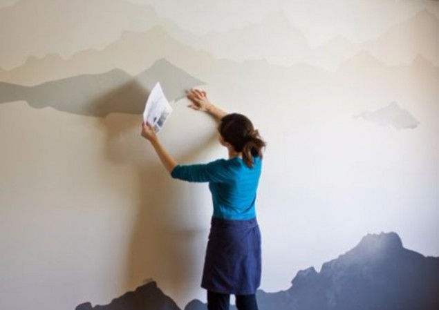 Покраска стен своими руками — 5 креативных идей