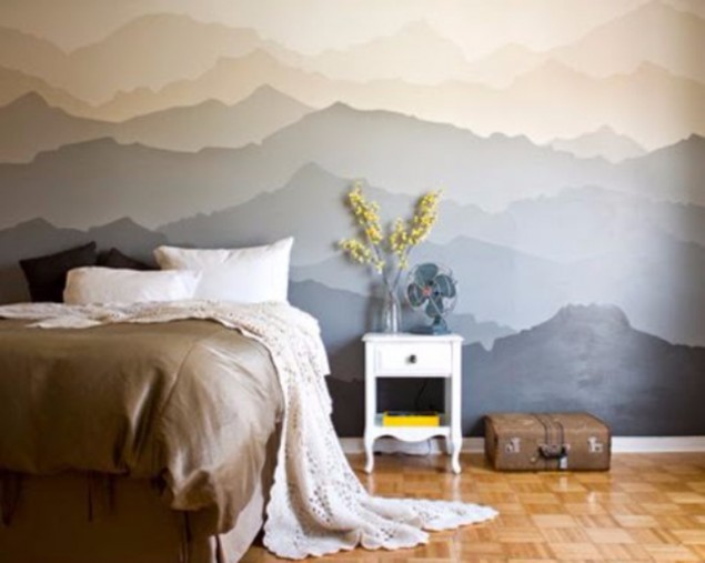 Покраска стен своими руками — 5 креативных идей