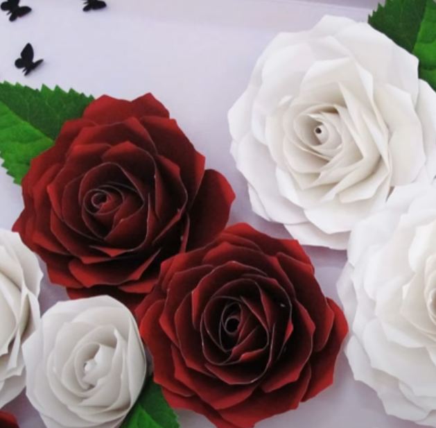 Как сделать розу из бумаги своими руками: 4 простые техники | форум Babyblog