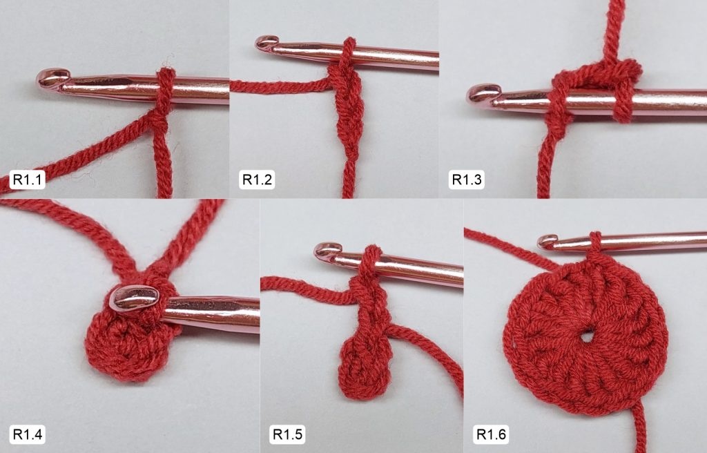 Фото к Ряду 1 Мандалы крючком Овна