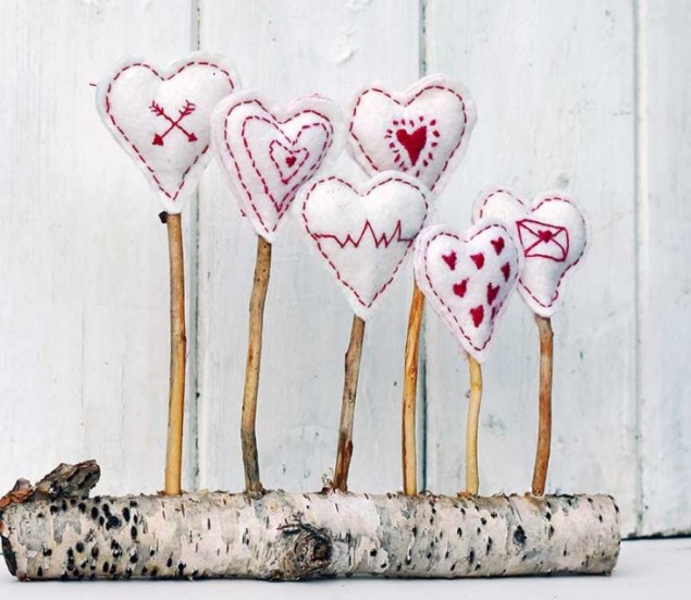 Сердечки своими руками просто так — 5 милых идей без привязки ко дню Святого Валентина