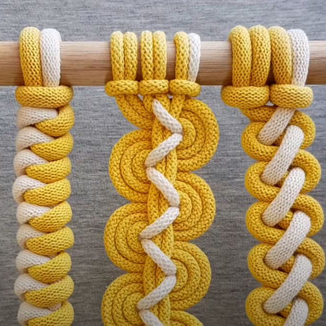 Макраме. Техника вязания узлов.