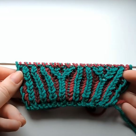 Вязание в технике бриошь (Brioche Stitch)